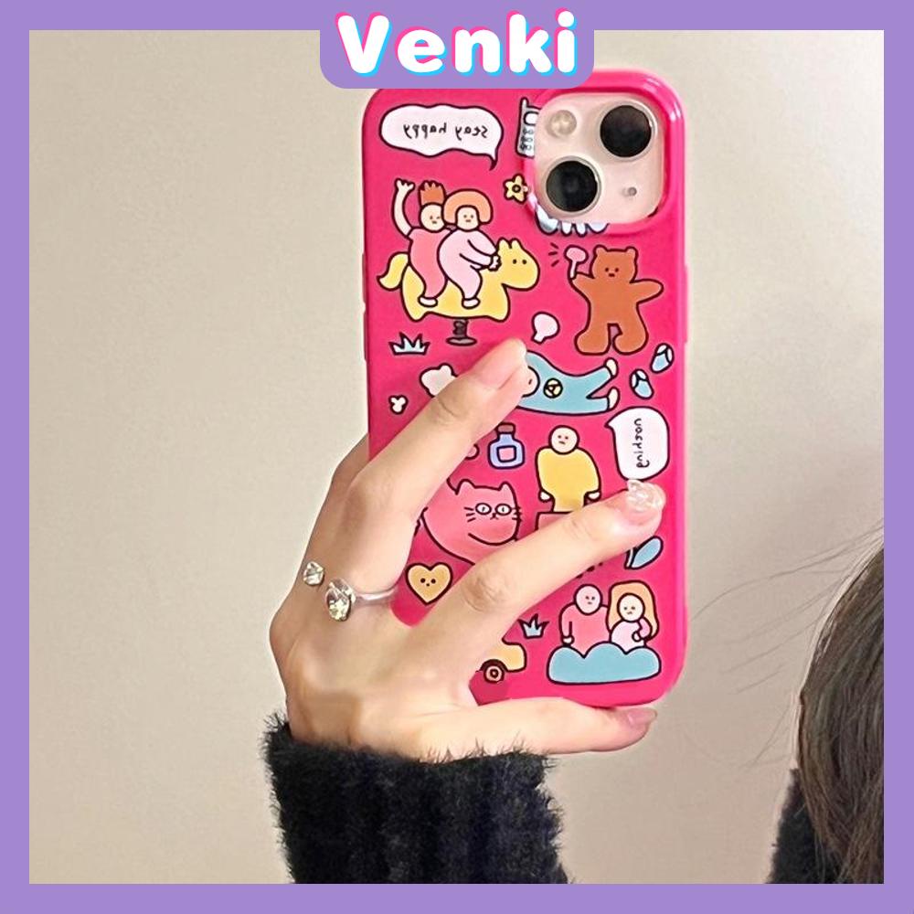 iPhone Case Soft TPU Glossy Pink Candy Case Happy Planet Camera Protection Shockproof For iPhone 14 13 12 11 Pro Max 7 8 Plus X XR