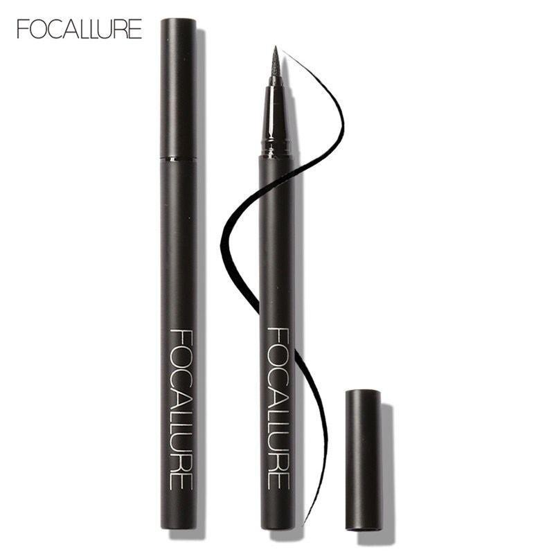 Focallure Eyeliner Pensil Warna Hitam Waterproof dan Tahan Lama FA13 [Emperor]