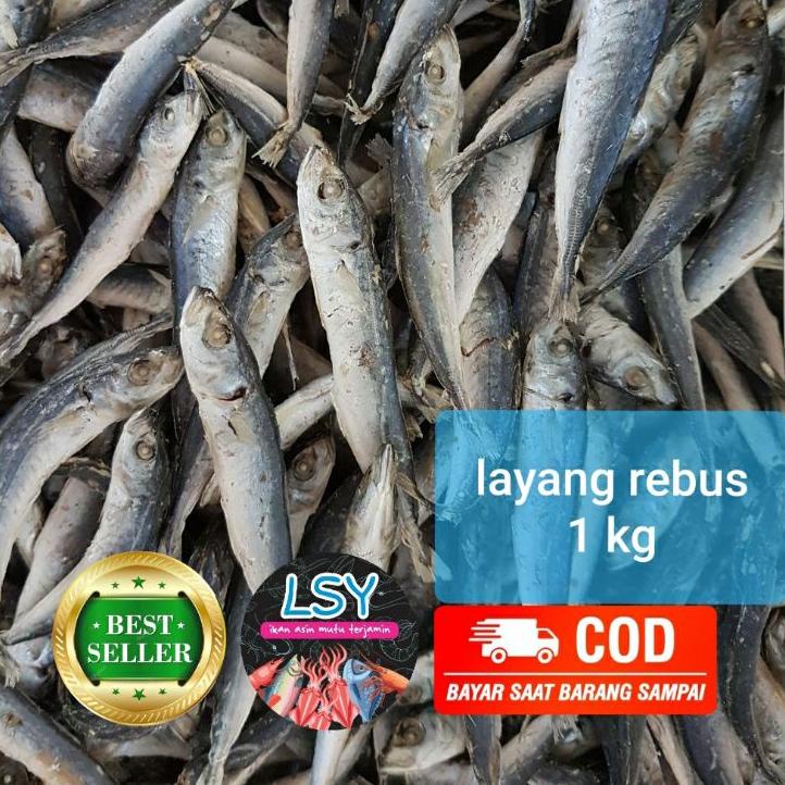

✿ ikan asin layang rebus super 1kg ۩