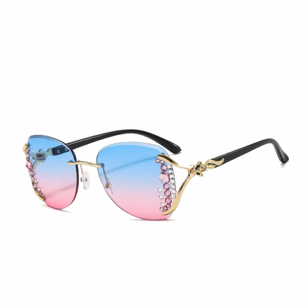 Kacamata UV400 - Anti Radiasi - Sunglasses Wanita Korea - HM8162 ( Group Solo ) D