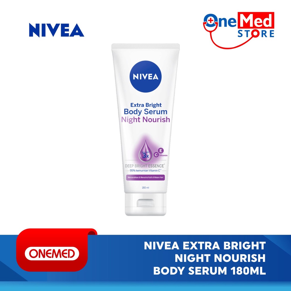 NIVEA Extra White Night Nourish Body Serum 180ml