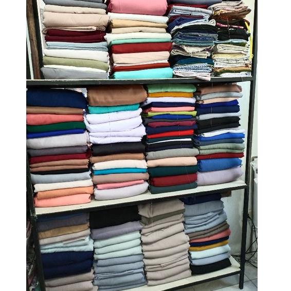 LANGSUNG ORDER KAIN KILOAN POLOS /AMUNZEN/MOSCREP/WOIS/SHAKILA PER 0,5 KG