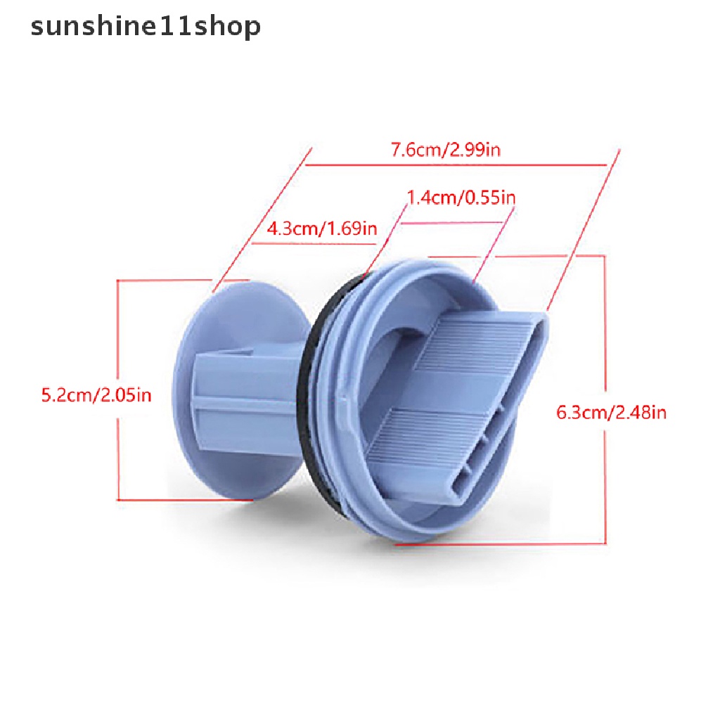 Sho Drain Outlet Seal Plug Filter Pompa Untuk Mesin Cuci Siemens Drum N
