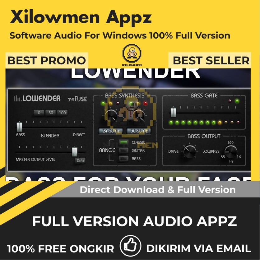 [Full Version] reFuse Software Lowender Pro Lifetime Audio Software WIN OS