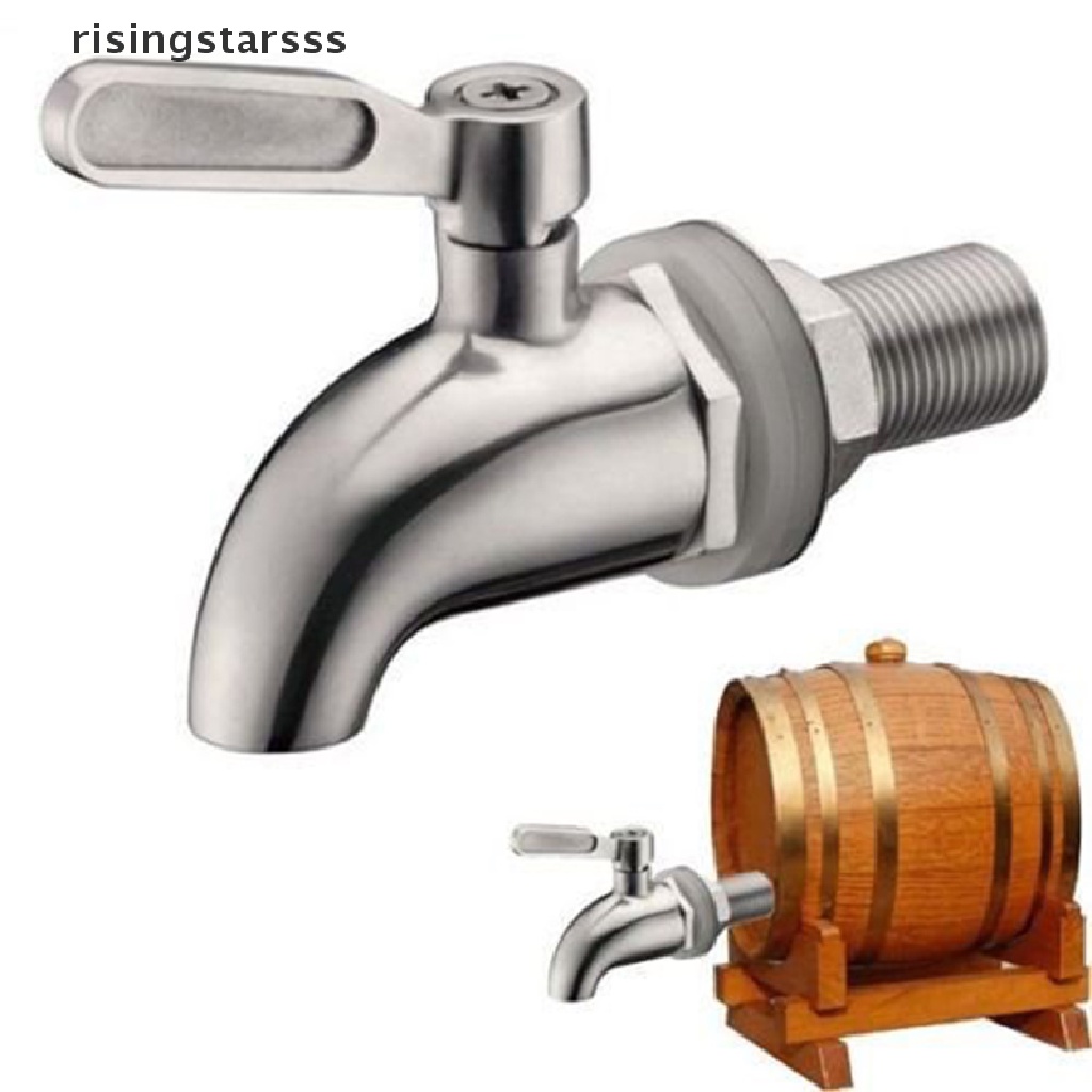 Rsid Span-new 304dispenser Minuman Minuman Stainless Steel Wine Barrel Spigot/Faucet/Tap Jelly