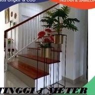 ℗ STANDING POT BESI TINGGI 1 METER / RAK BUNGA BESI / STANDING POT BESI / DIAMETER 18 CM ☇
