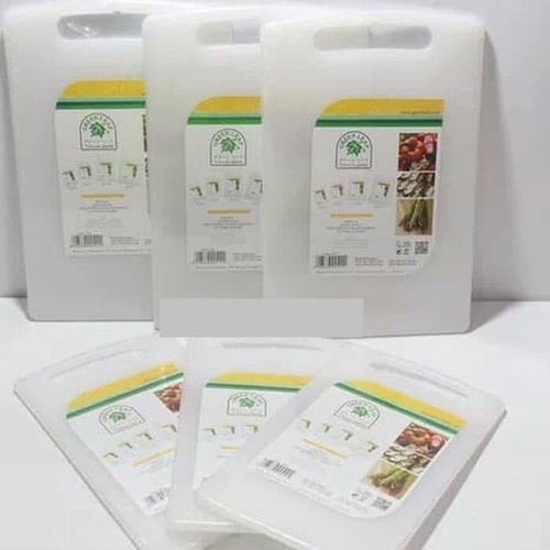 telenan putih chopping board talenan dapur plastik food grade
