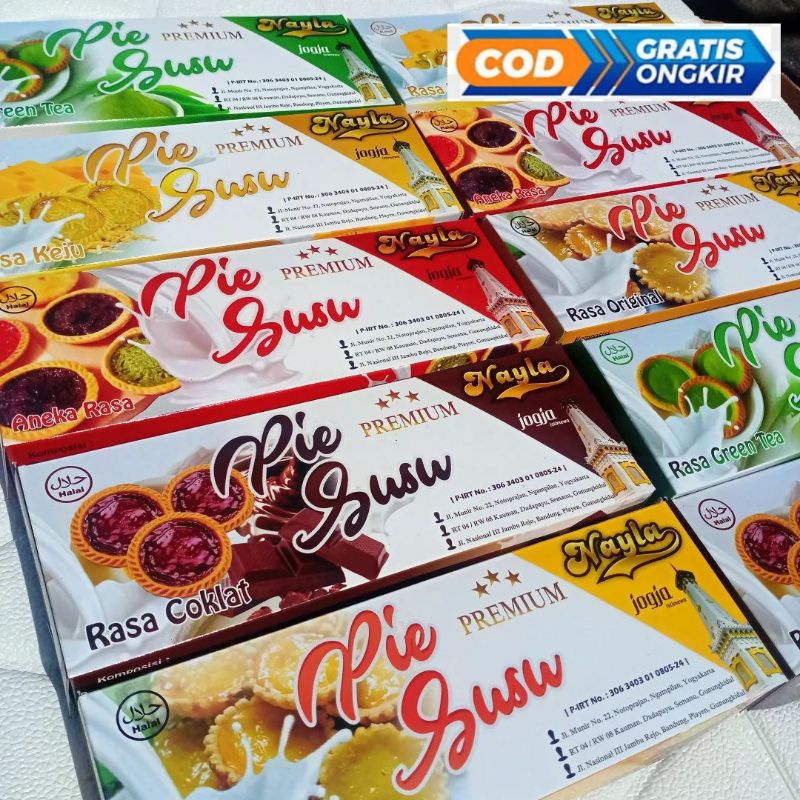 

PIE SUSU Merk Nayla (Isi 7 pcs)