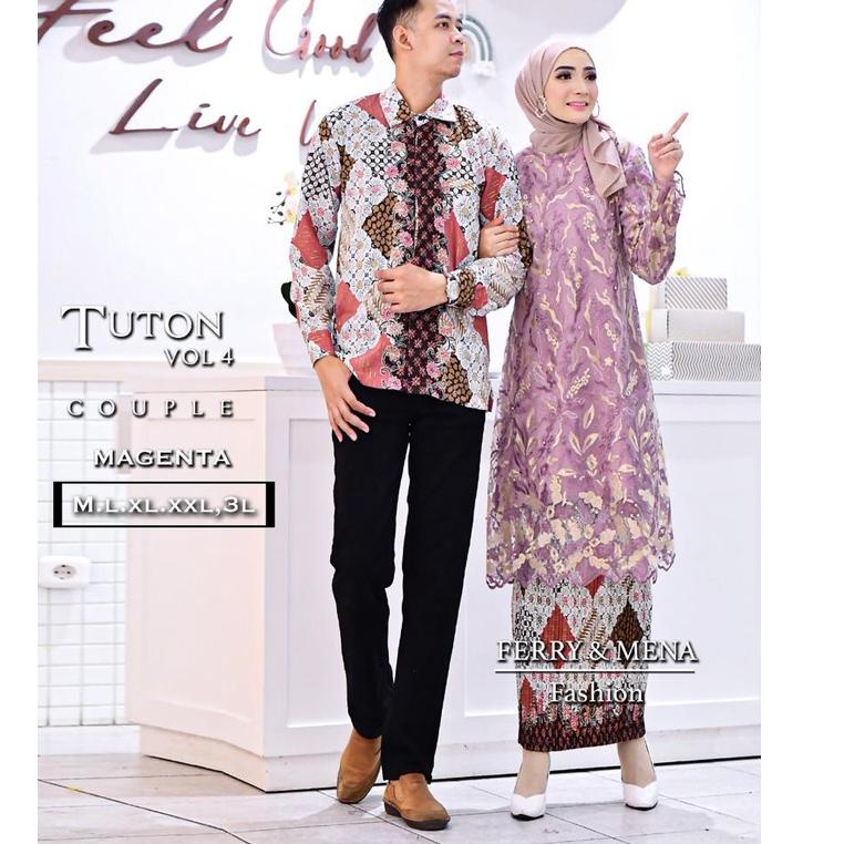 ✮ Kebaya Couple / Kebaya Tunik Couple / Kebaya Couple Kemeja Batik / Kebaya Modern / Kebaya Tunik ○
