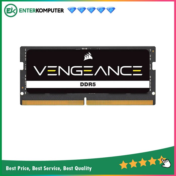 Corsair Vengeance SO-DIMM DDR5 PC38400 16GB - CMSX16GX5M1A4800C40