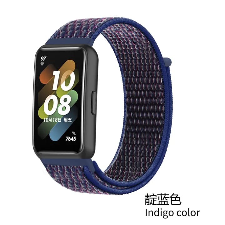 Tali Nilon Berkualitas Tinggi untuk Huawei Band 7/ Band 7 Aksesori Pengganti Gelang Tenun olahraga