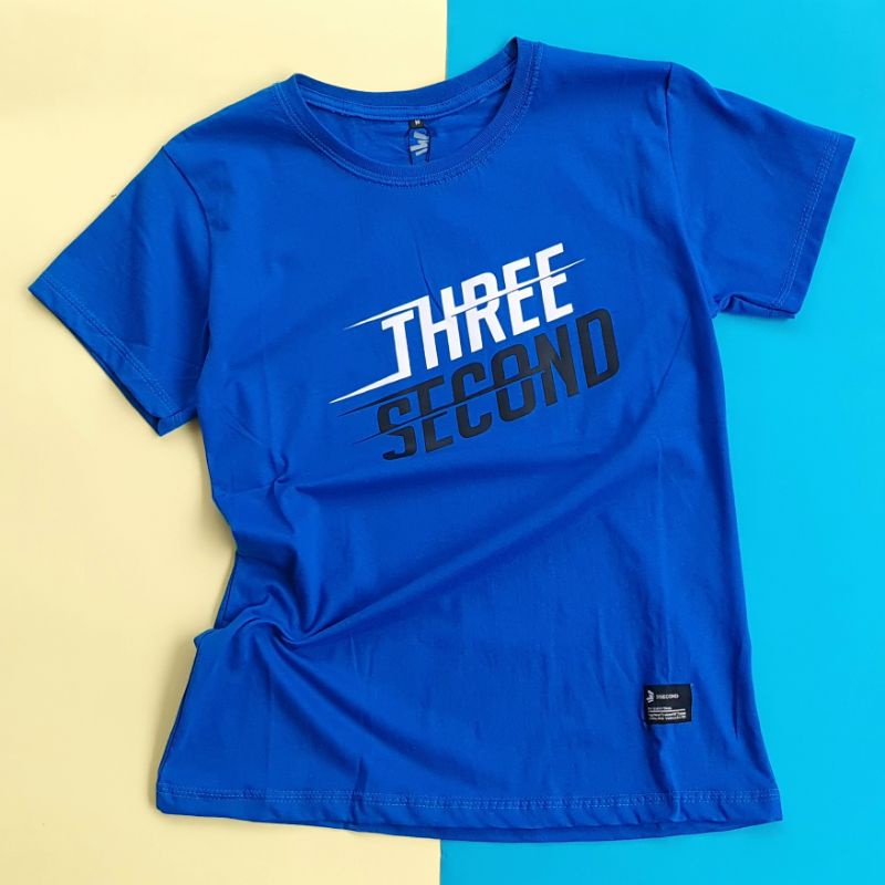 KAOS WANITA 3SECOND KAOS CEWEK 3SECOND LADIES