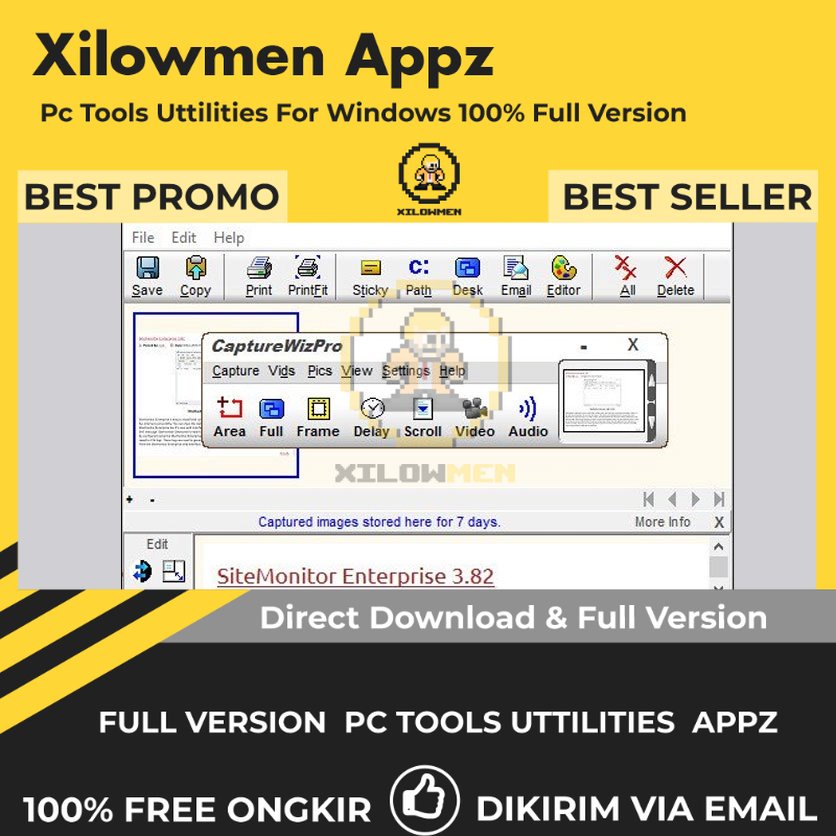 [Full Version] Pixelmetrics CaptureWiz Pro PC Tools Software Utilities Lifetime Win OS