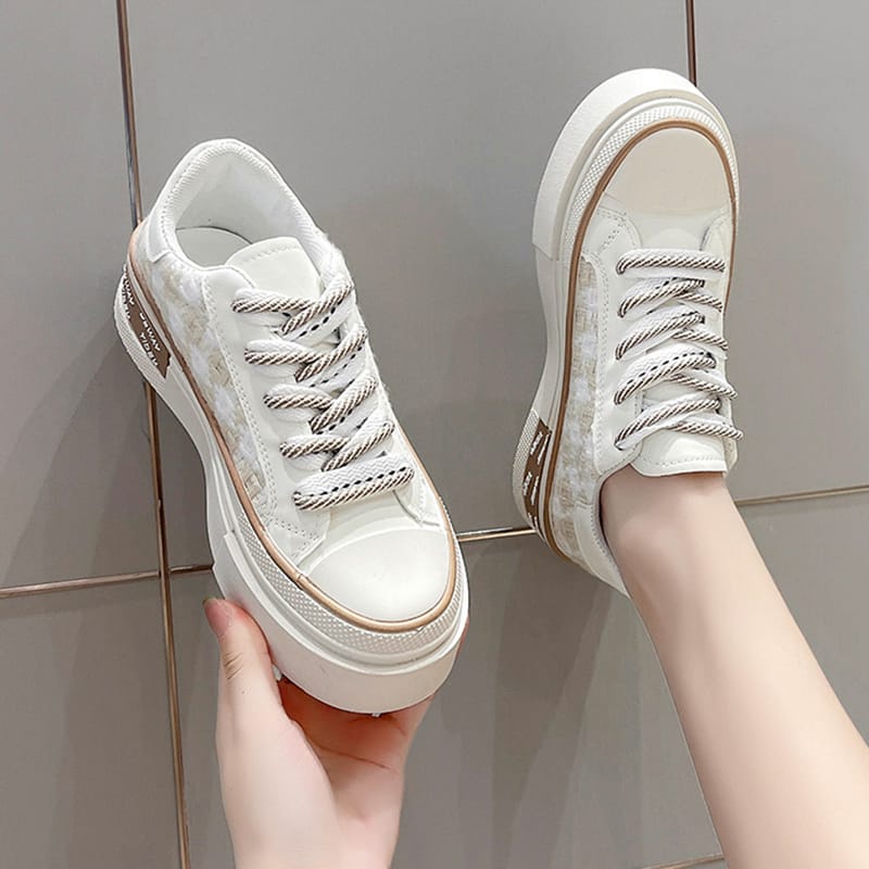 ( AMOUR ) Sepatu Sneakers Wanita Simple Hang Out Santai Premium Import Fashion Korea 5422