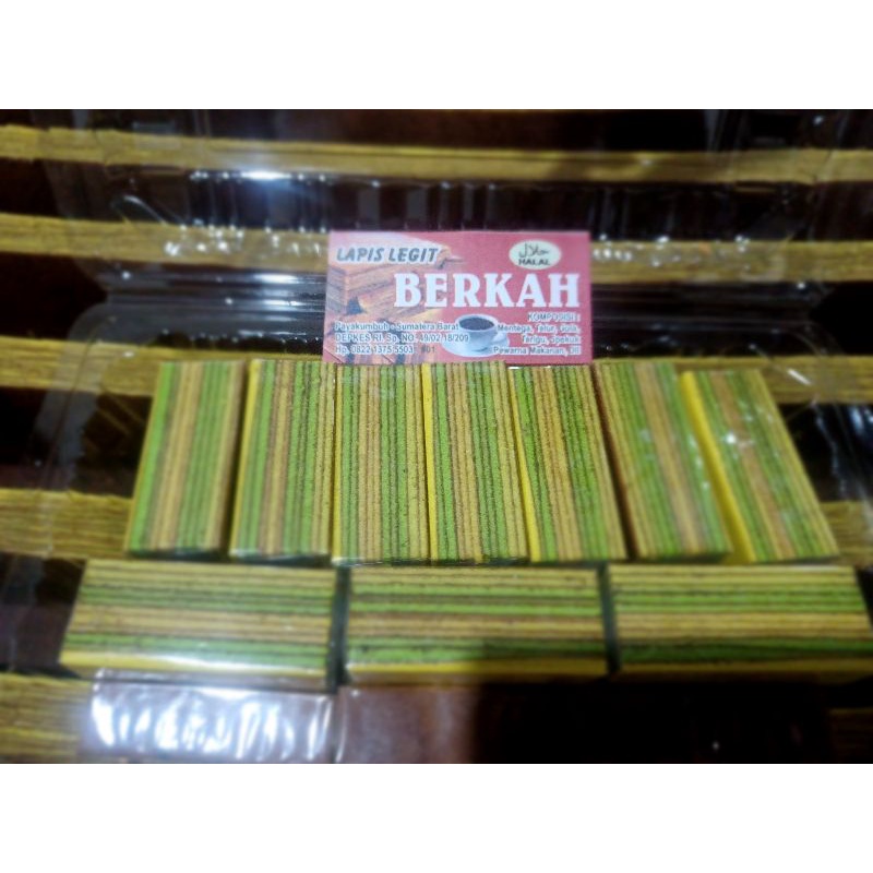 

BERKAH LAPIS LEGIT isi 25 pcs