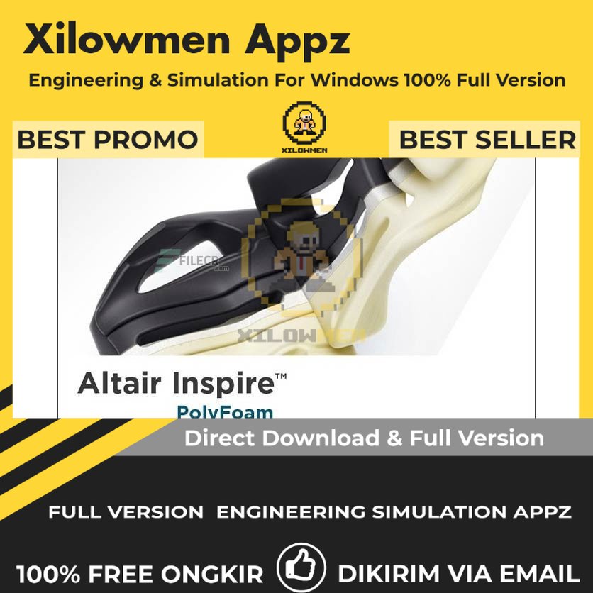 [Full Version] Altair Inspire PolyFoam 20 Pro Engineering Software Lifetime Win OS