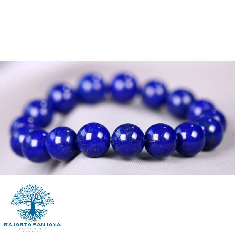 Gelang Batu Lapis Lazuli 8Mm Syntetic