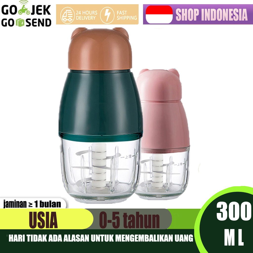 Food Chopper Mini Chopper Multifungsi Mpasi