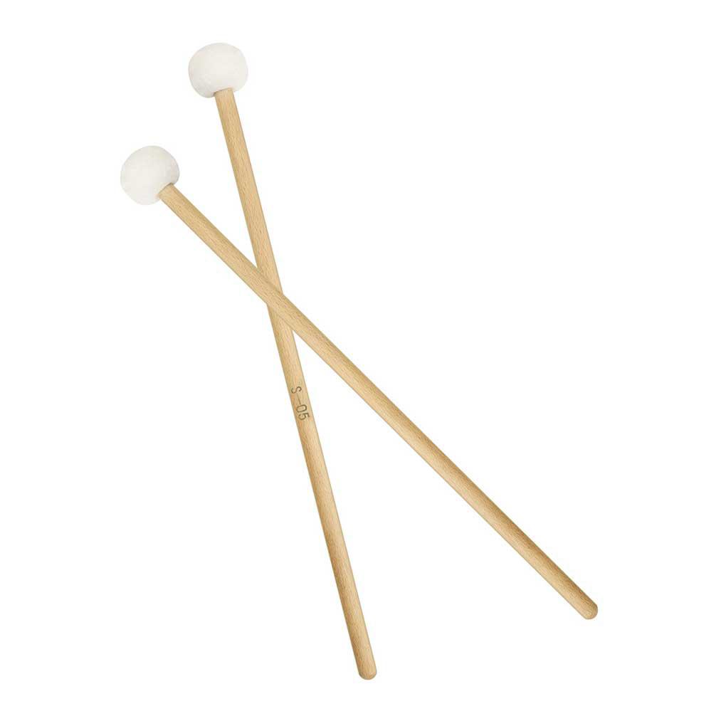 Huit 2pcs Tuning Palu Timpani Palu Tahan Aus Drumstik Perkusi Jerat Drum Alat Musik Aksesoris