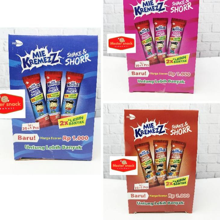 

12.12 MALL Mie Kremez Shorr Eceran 1000 (1 pack isi 20 + 1 pcs) 