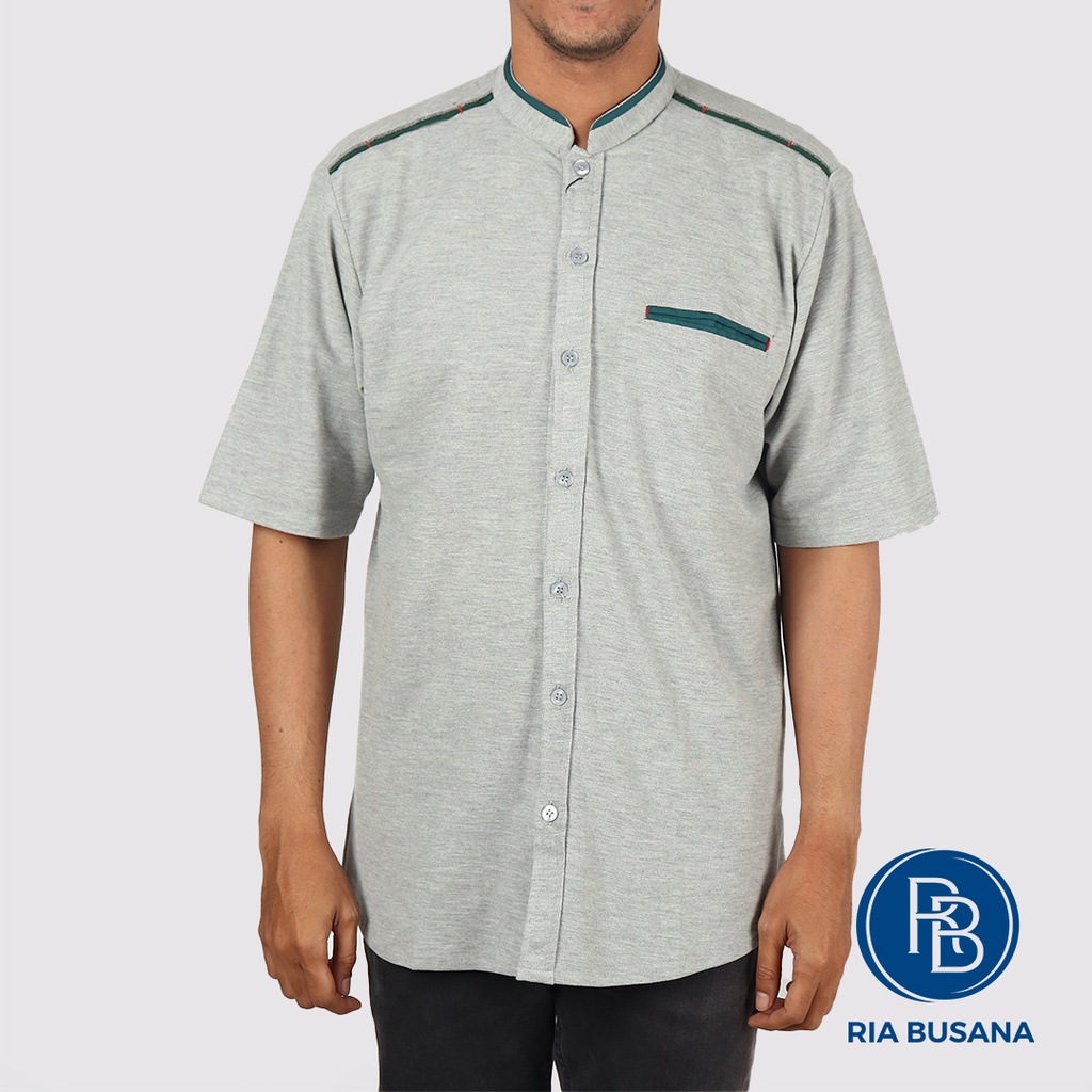 Ria Busana - Al Luthfi - Koko Lengan Pendek Dewasa Pria Art.22174