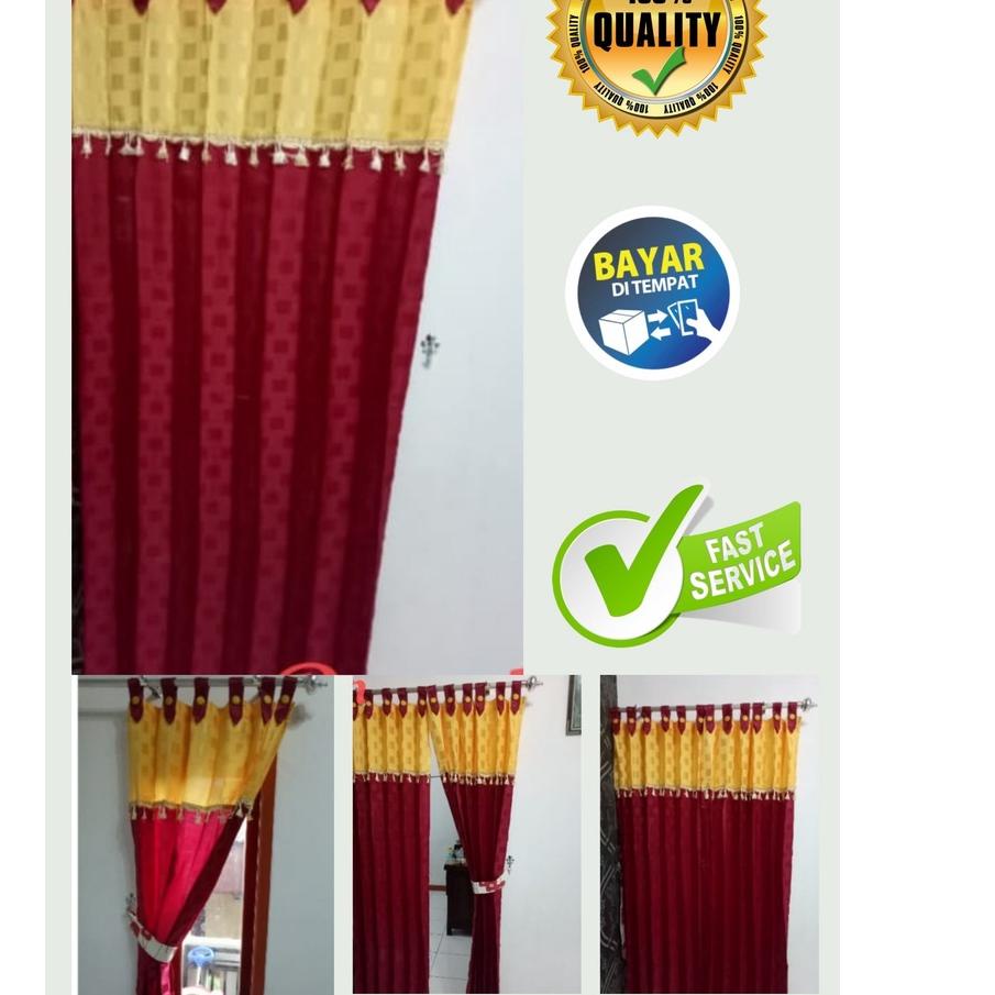 ✺ Gorden Pintu / Gorden Jendela / Gorden Pintu Plisket / Gorden Jendela Plisket / Gorden Motif / Gor