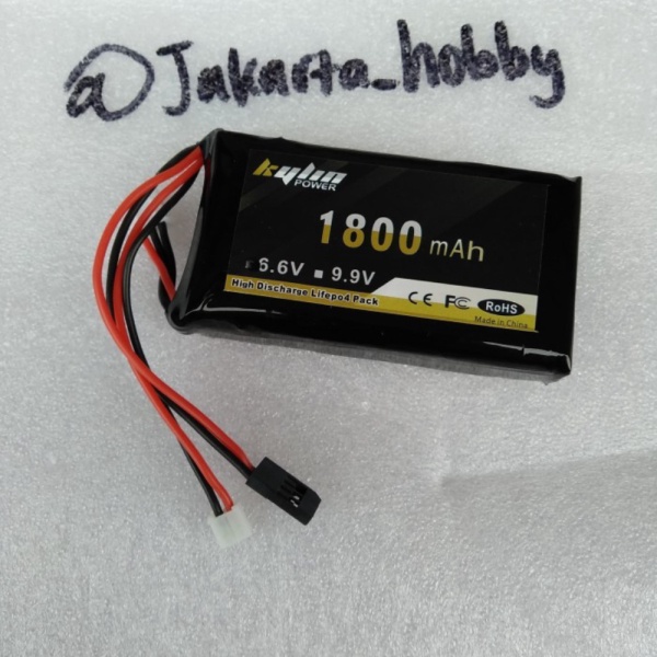 

Dijual Kylin Power 1800mah 2s 6.6v Life Battery Murah