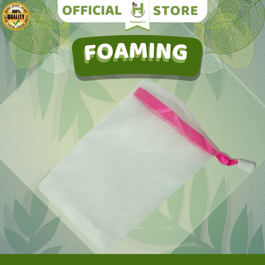 foaming puch / Jaring sabun batang /  kantong jaring sabun