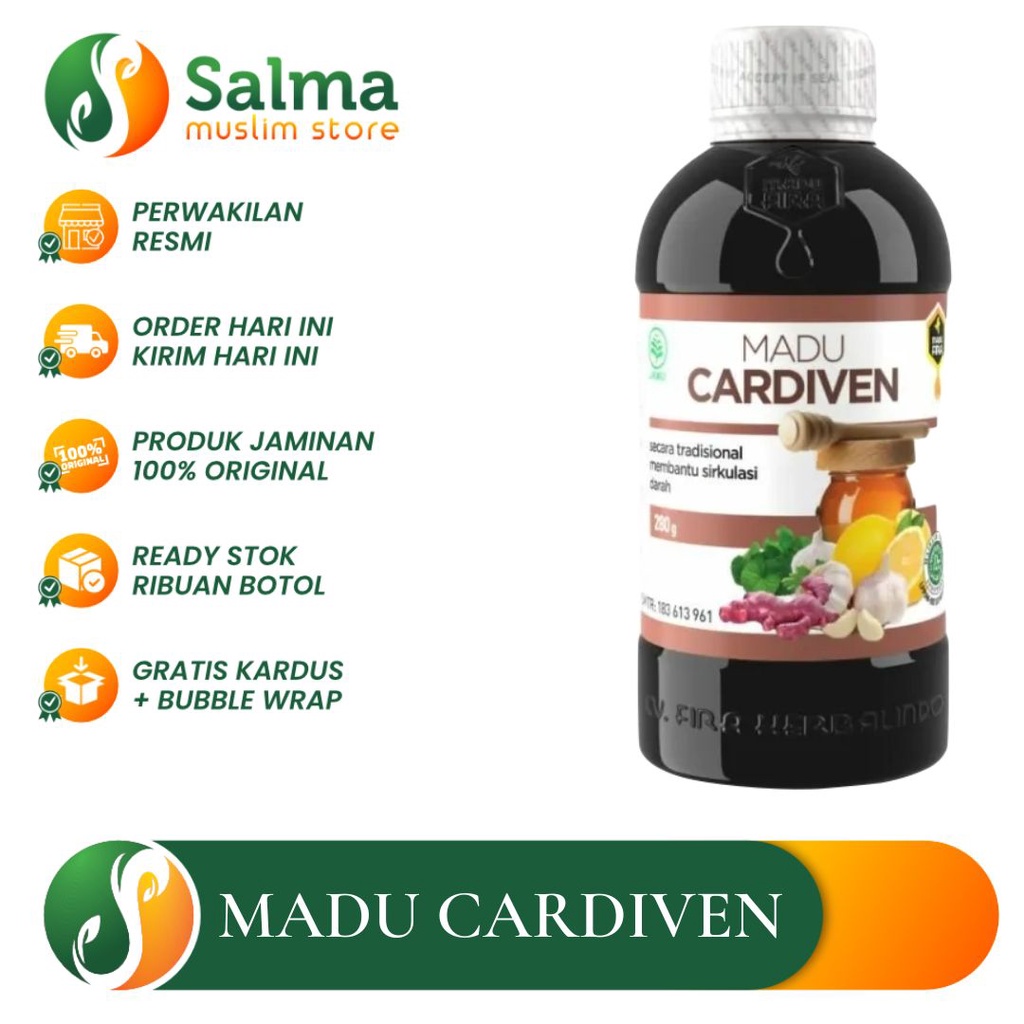 COD Cardiven Madu Cardiven Asli Obat Herbal Jantung Dan Stroke Paling Ampuh