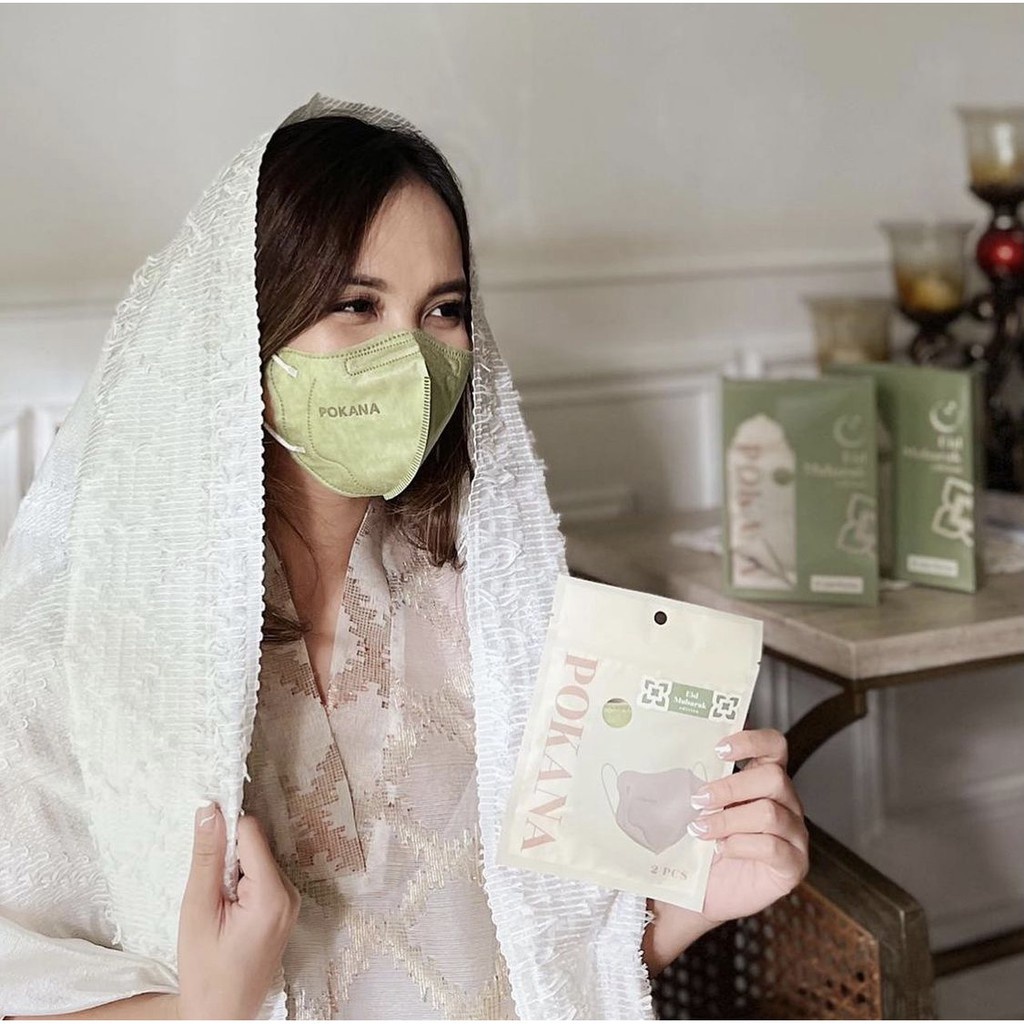Masker Pokana KN95 Sachet Isi 2 | Pokana Icon Ladies dan Gentle