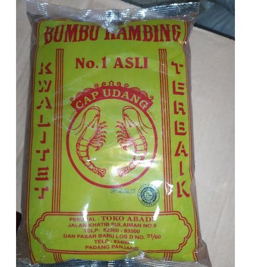 

❆ bumbu pemasak kambing cap udang 1kg ▲