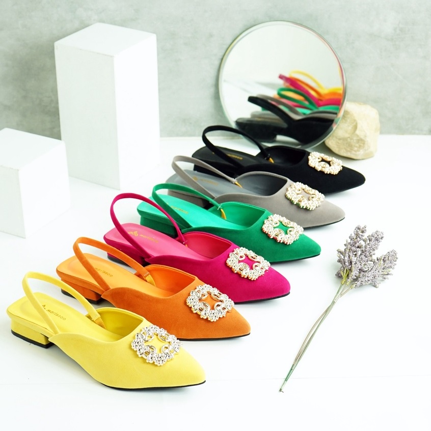 Sandal Wanita Heels Mules Lucia MC-CK 02