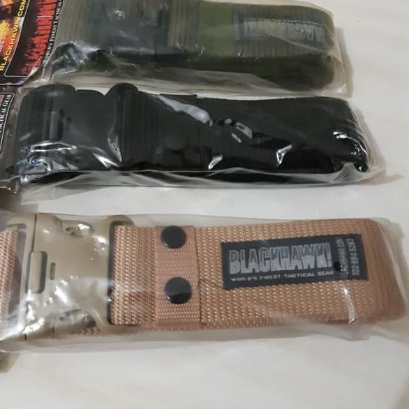 Terbaru✔️✔️Kopel Sabuk Blackhawk Import impor Security pol pp polisi black hawk