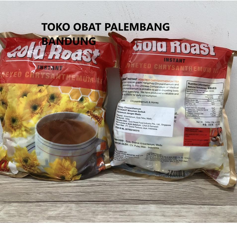 

™ GOLD ROAST CHRYSANTHENUM TEA 30 SACHET CI HUA GOLDROAST CEREAL HONEYED CHRYSANTHEMUM TEA TEH KRISAN ❄