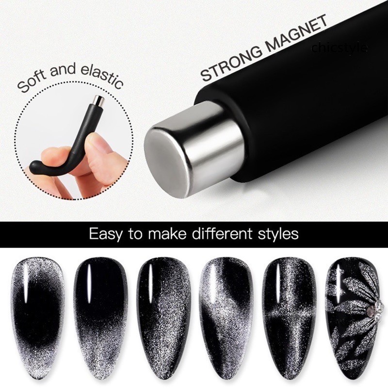 Cat Eye Magnet Cylinder / Magnet Cat Eye / Cat Eye Magnet Stick Gel Polish