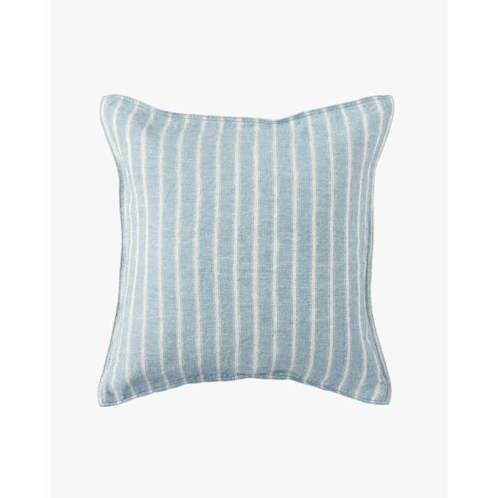 Sarban Muji Washed Linen Cushion Cover Light Blue 43*43 Cm