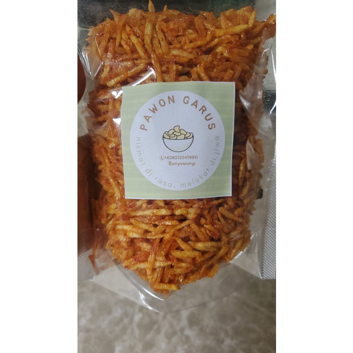 

kentang snack renyah pedas manis 200 gr