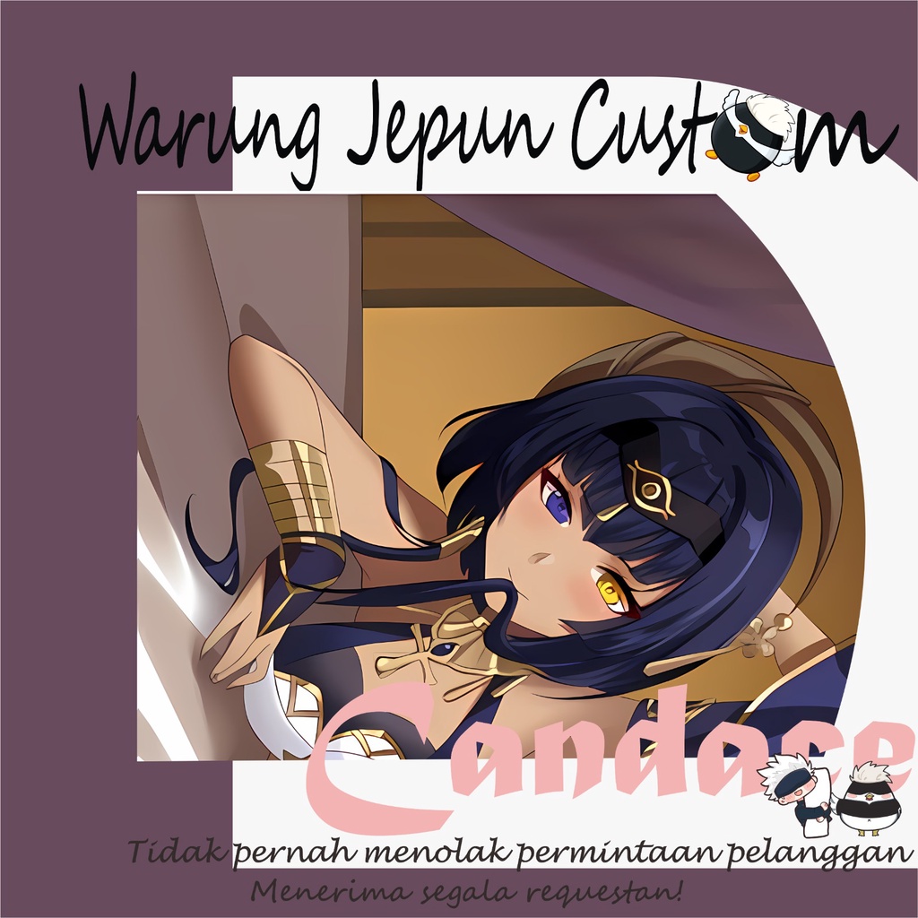 Candace Genshin Impact Body Pillow