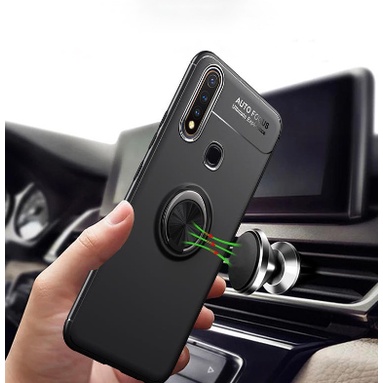 H8 Hard case i-Crystal Case Realme 5 / 5i / C2 with Belt Clip &amp; stan