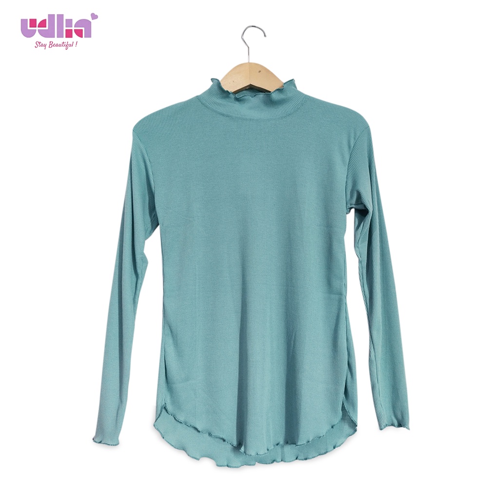 Udlia Manset Knitted Atasan Knitted Import Sage