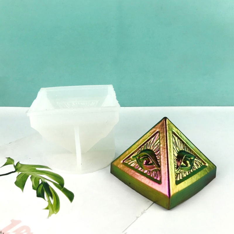 Siy Cetakan Evil Eyes for Making, Cetakan Epoxy Evil Eyes for Resin Casting, Cetakan Ornamen Meja