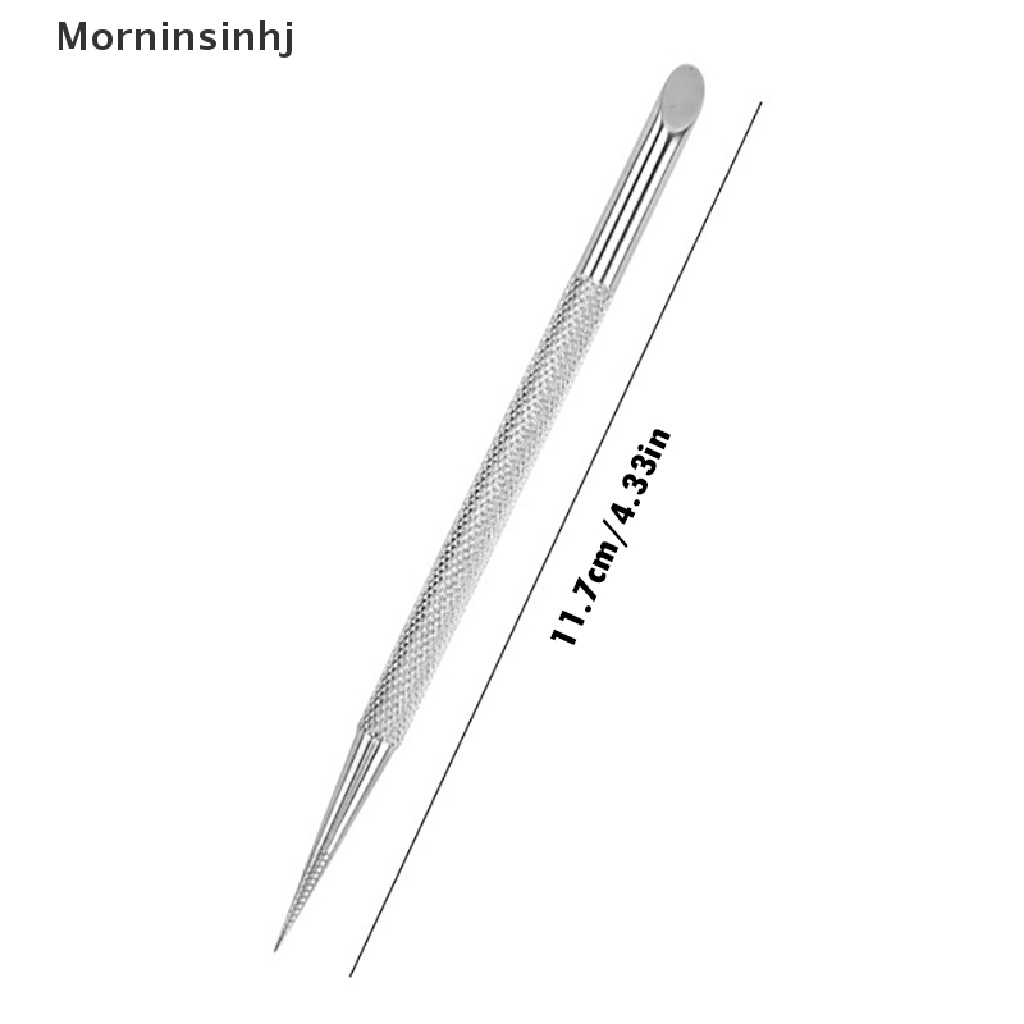 Mornin Double Ended Nail Pusher Cuticle Remover Manicure Pedicure Alat Baja Kecantikan id