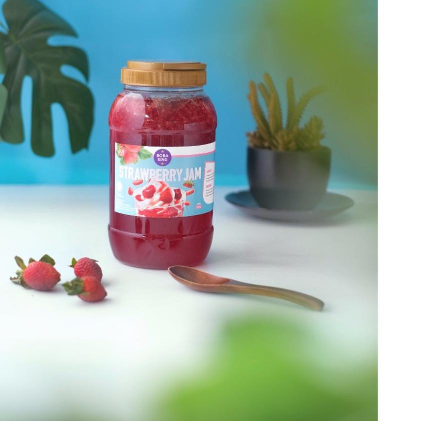 

⅍ 2.3 kg Boba King Strawberry Jam ➨