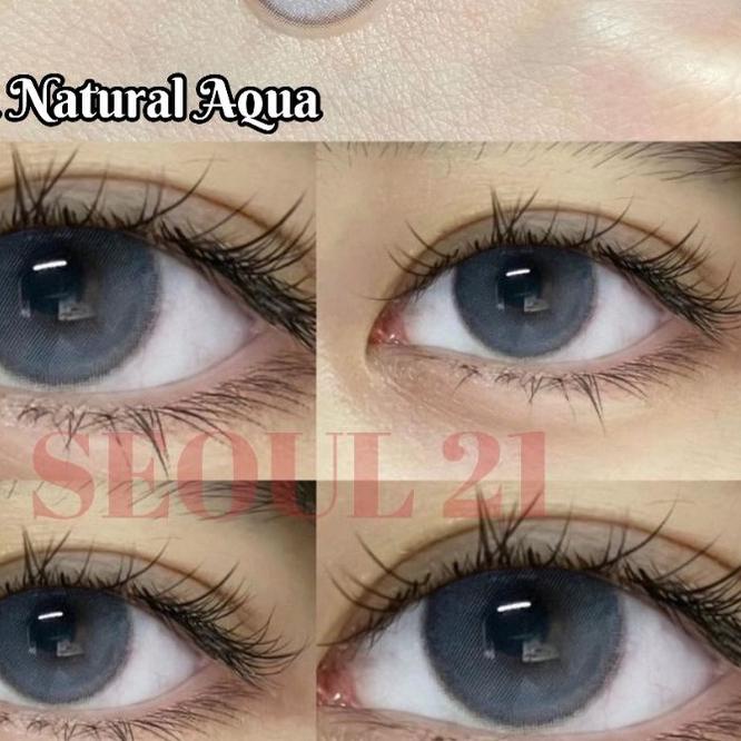 ➥ SOFTLENS EOS LUNA NATURAL AQUA NORMAL MINUS s.d -10.00 made in Korea ✾