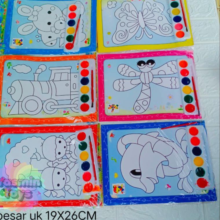 

A94 5PCS MAINAN CAT AIR MEWARNAI UK BESAR TERPOPULER ㊌