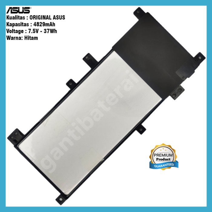 Baterai Laptop Asus c21n1409 Original