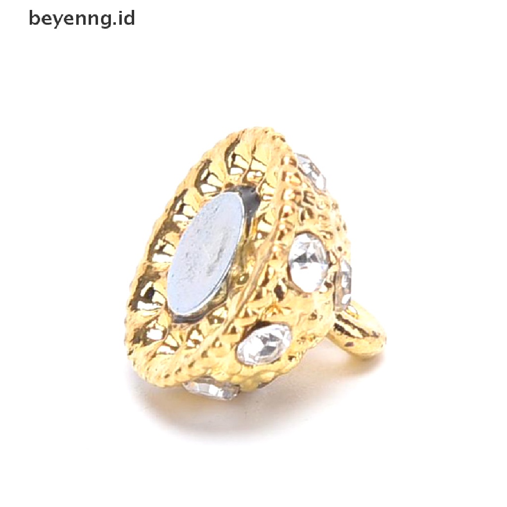 Beyen 5pcs Rhinestone Metal Magnet Clasps Hook Gelang Kalung Kuat Magnetic Clasp ID