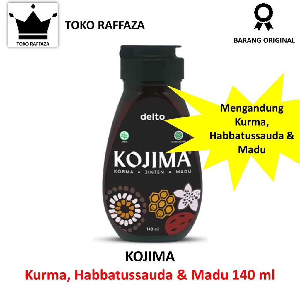 

Kojima Korma Jinten Habbatussauda Madu Botol 140ml Untuk Kesehatan Daya Tahan Tubuh