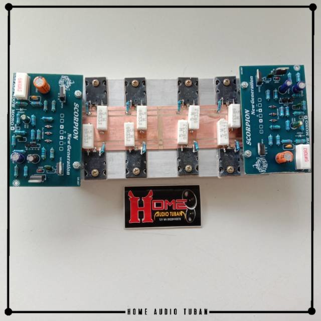 Kit Driver Amplifier  TOA STEREO UNTUK 8 TOA SPEAKER
