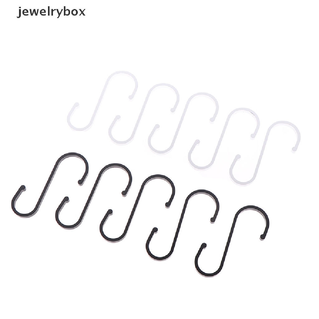 [jewelrybox] 5pcs Aluminium Alloy Praktis Bentuk S Kait Railing Dapur Gantungan Hook Holder Butik